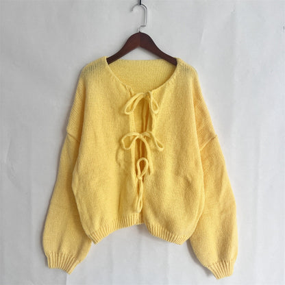 Schleifen Cardigan