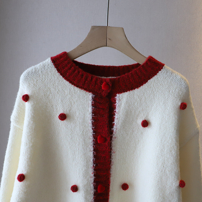 Strick Cardigan mit Details