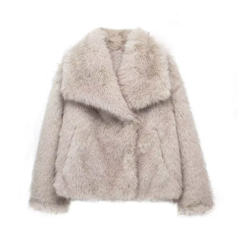 ANDURA Faux Fur Jacke