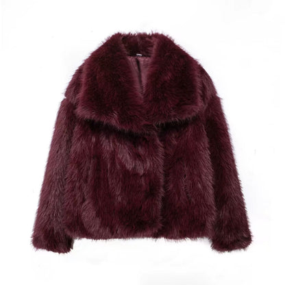 ANDURA Faux Fur Jacke