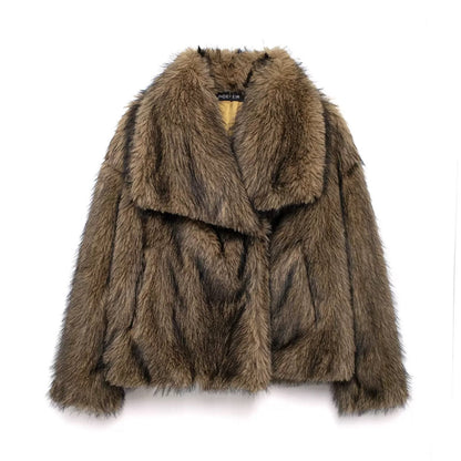 ANDURA Faux Fur Jacke