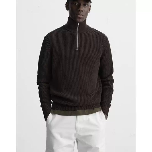 Halfzip Rollkragen Fit