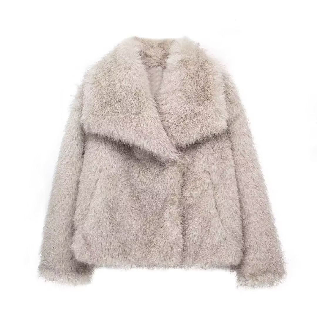 ANDURA Faux Fur Jacke